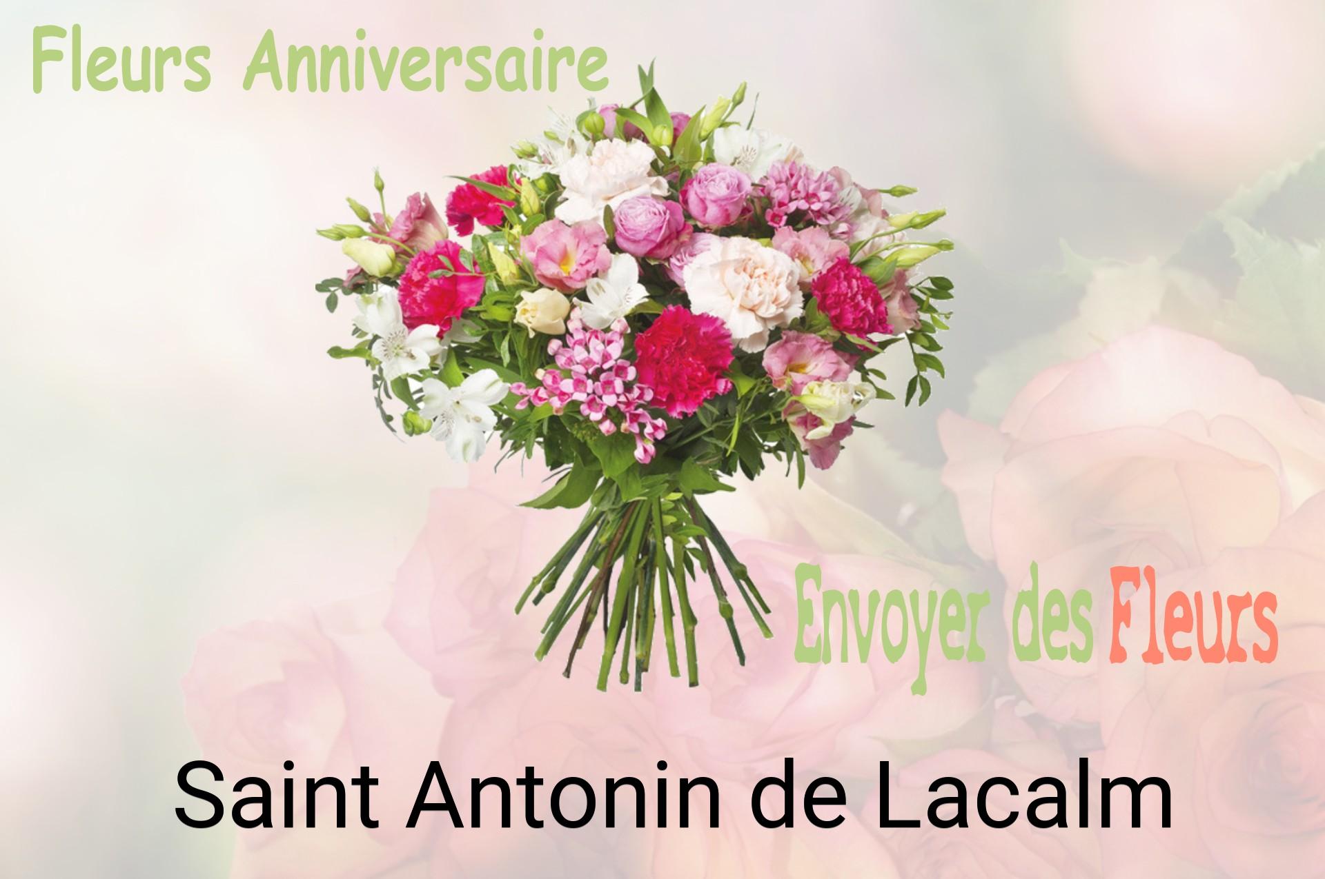 Bouquet de fleurs d’anniversaire livré à Saint-Antonin-de-Lacalm